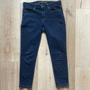 Michael Kors Blue Skinny Jeans with Tapered Legs